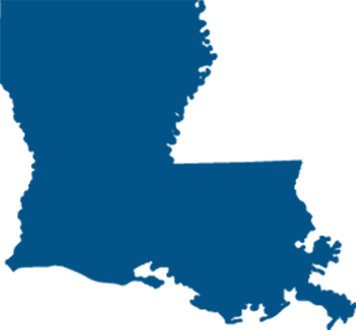 Map of Louisiana